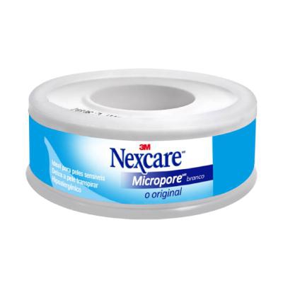 Fita Micropore Nexcare Branca 12 mm x 4,5 m